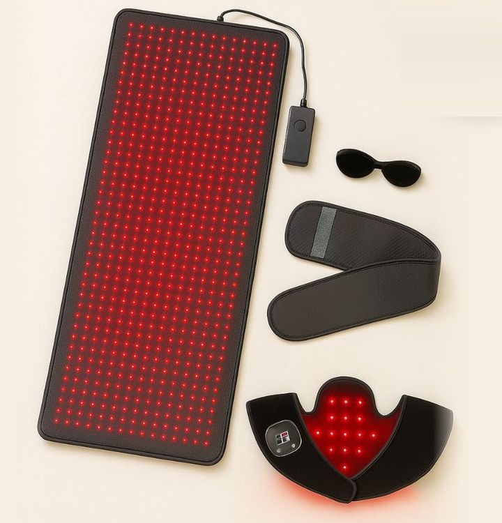EMBRA full-body mat with controller, goggles, relief belt and neck and shoulder wrap