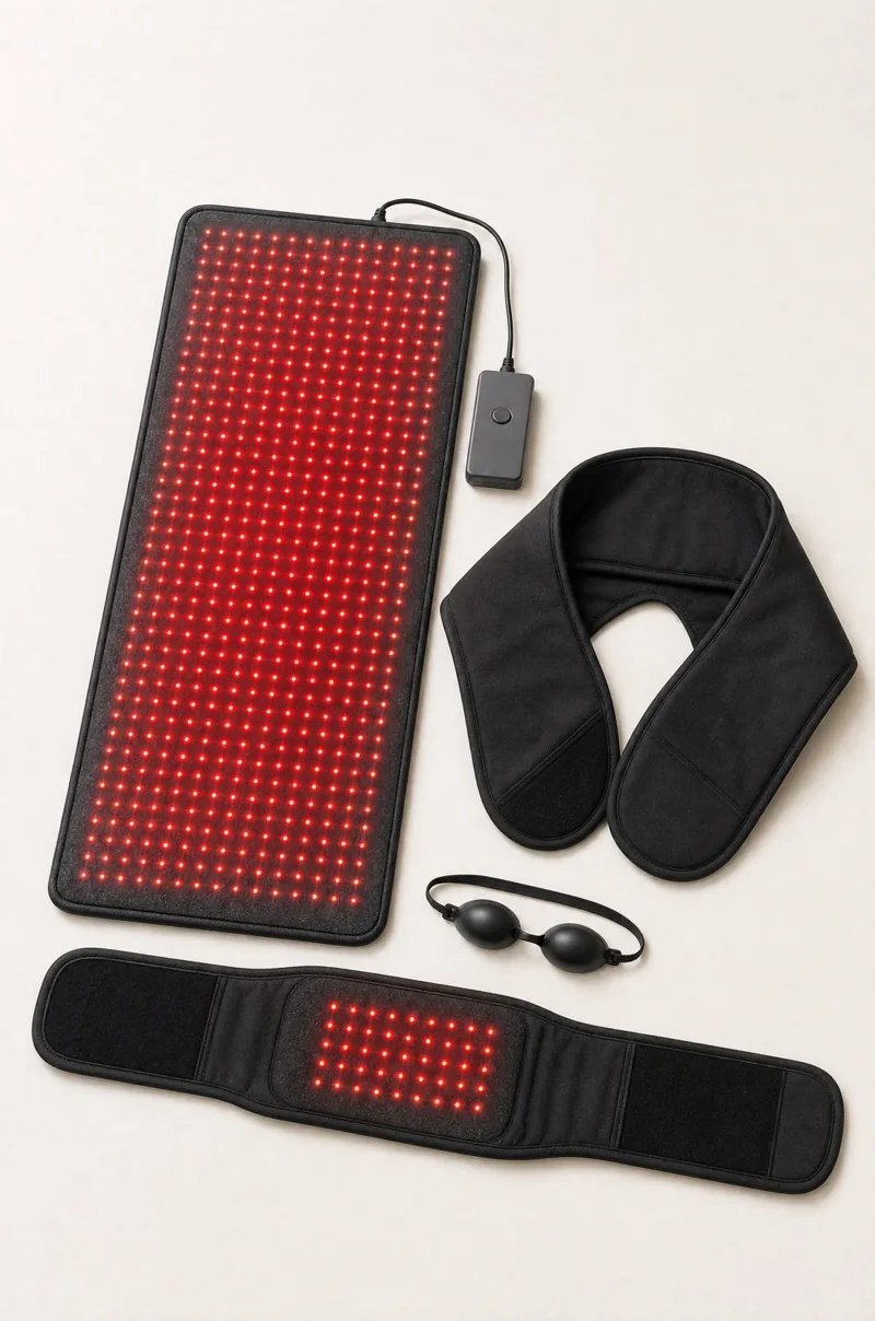 EMBRA mat with controller, goggles, relief belt and neck and shoulder wrap